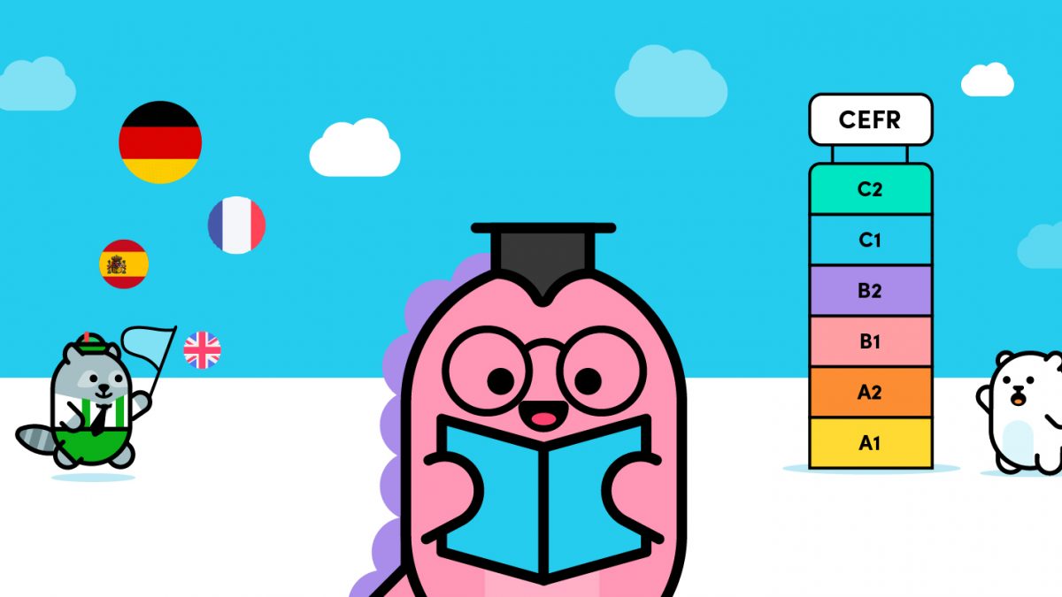 Illustration of the stages of language learning